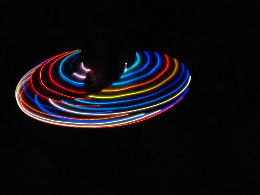 Utopia ~ LED Hula Hoop - Bursting Bright Lights