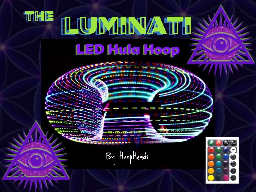 Le Luminati - LED Hula Hoop with Remote